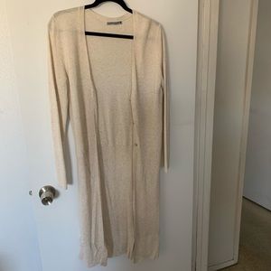 Front-open knit Cardigan